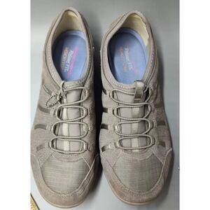 Skechers Women Bungee Bikers Slip on Relaxed Fit  Sz 9.5 US Shoes - 22478 Gray